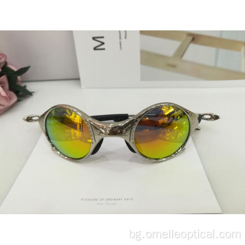 Колекция цветни метални котки Eye слънчеви очила на едро